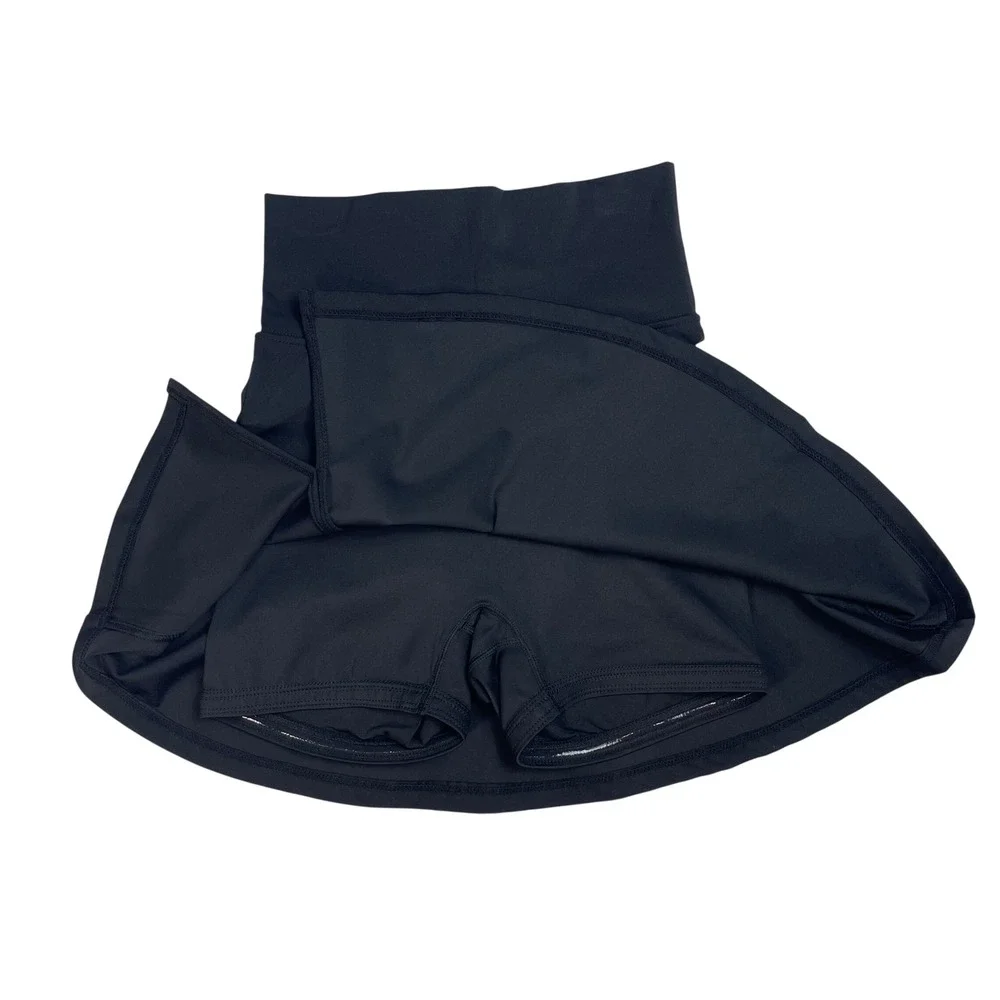 BOSSI Black Athleisure Skirt Shorts Built-in Athletic Tennis Golf‎ Juniors Small